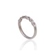 Sterling Silver Cubic Zirconia Ring “Namejs IV”