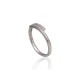 Sterling Silver Cubic Zirconia Ring “Camellia”