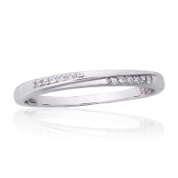 Sterling Silver Cubic Zirconia Ring “X Factor III”