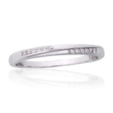 Sterling Silver Cubic Zirconia Ring “X Factor III”
