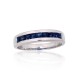 Sterling Silver Sapphire Ring “Mono”