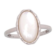 Hõbesõrmus pärlmutriga „Pearl Dawn“