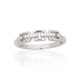 Sterling Silver Cubic Zirconia Ring “Crystal Geometry”