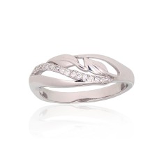 Sterling Silver Cubic Zirconia Ring “Louise VI”