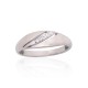Sterling Silver Cubic Zirconia Ring “Tokyo V”