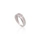 Sterling Silver Cubic Zirconia Ring “Shining Path”