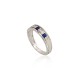 Sterling Silver Cubic Zirconia Ring “Mosaic”