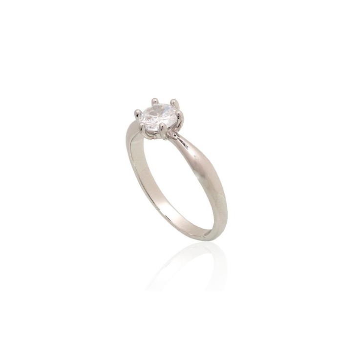Sterling Silver Cubic Zirconia Ring “Juno VI”