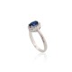 Sterling Silver Cubic Zirconia Ring “Ferro”