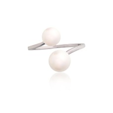 Sterling Silver Pearl Ring “Pearl Symphony”