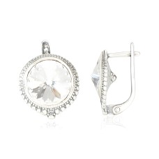 925 Sterling Silver Earrings “Claris IX”