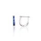Children's 925 Sterling Silver Cubic Zirconia Earrings “Confetti V”
