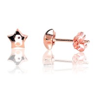 Sterling Silver Stud Earrings “Star Parade”