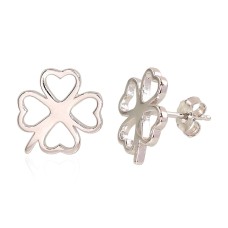 Hõbedased kõrvanaastud „Clover III“