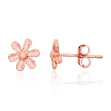 Children's Sterling Silver Stud Earrings “Chamomile”