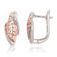 925 Sterling Silver Earrings “Silk Veil”