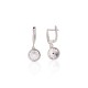 925 Sterling Silver Earrings “Vortex V”