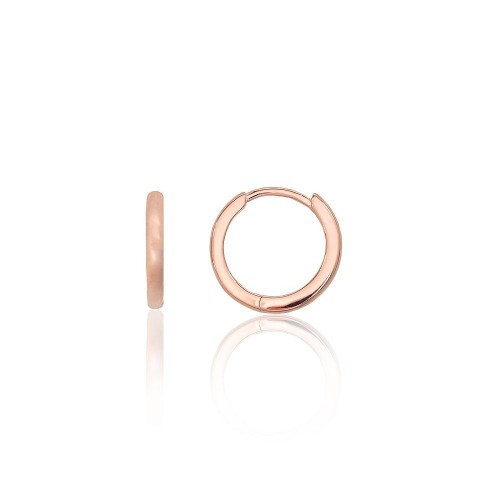 Sterling Silver Hoop Earrings “Menora VI”