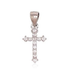 Hõberist tsirkoonidega „Sacred Cross VI“