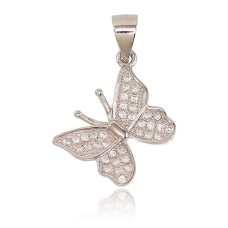 Hõberipats tsirkoonidega „Butterfly IV“