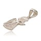 Sterling Silver Cubic Zirconia Pendant “Angel XI”