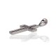 Sterling Silver Cubic Zirconia Cross Pendant “Cathedral Light IX”