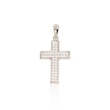 Hõberist tsirkoonidega „Sacred Cross II“
