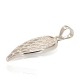 Sterling Silver Cubic Zirconia Pendant “Angel Wing II”