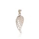 Sterling Silver Cubic Zirconia Pendant “Angel Wing II”