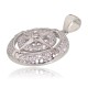 Sterling Silver Cubic Zirconia Pendant “North Star”