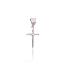 Hõberist tsirkoonidega „Sacred Cross“