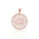 Sterling Silver Cubic Zirconia Pendant “Sun”