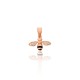 Sterling Silver Cubic Zirconia and Enamel Pendant “Pchelka III”