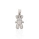 Children's Sterling Silver Cubic Zirconia Pendant “Cub II”