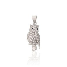Hõberipats tsirkoonidega „Owl III“