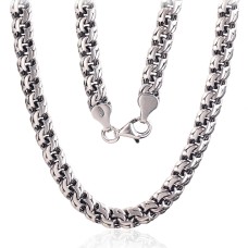 Italian 925 Sterling Silver Chain “Bismark”