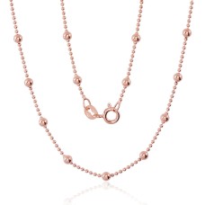Itaalia hõbekett „Beads III“