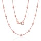 Itaalia hõbekett „Beads III“