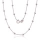 Italian 925 Sterling Silver Chain “Beads II”