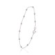 Italian 925 Sterling Silver Chain Bracelet “Beads V”