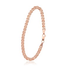 Italian 925 Sterling Silver Chain Bracelet “Mona Lisa IX”