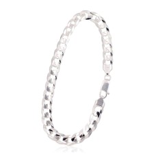 Italian 925 Sterling Silver Chain Bracelet “Cartier XXXVIII”