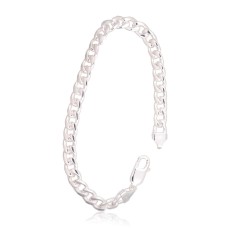 Italian 925 Sterling Silver Chain Bracelet “Cartier XXXVII”