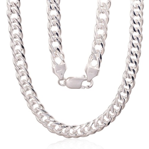 Italian 925 Sterling Silver Chain “Rombo IV”
