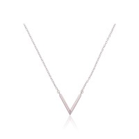 Серебряное колье «Ви»