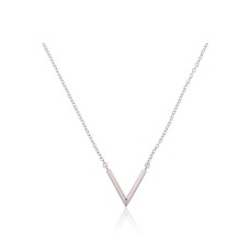 Серебряное колье «Ви»