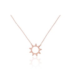 Серебряное колье «Соларис»