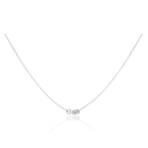Серебряное колье «Трио II»