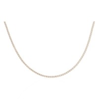 Sterling Silver Cubic Zirconia Necklace “Juno III”