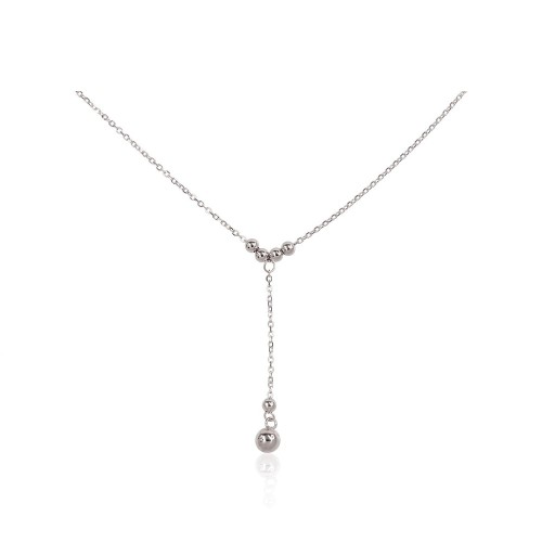 Серебряное колье «Стаккато»